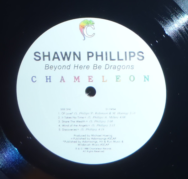 Shawn Phillips - Beyond Here Be Dragons [Vinyl] | Chameleon Records (D1 74764) - 3