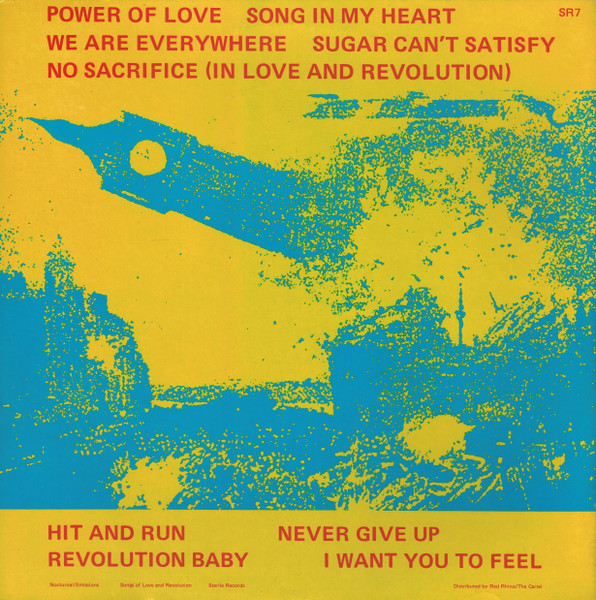 Nocturnal Emissions - Songs Of Love And Revolution | Sterile Records (SR7) - 4 Nocturnal Emissions - Songs Of Love And Revolution | Sterile Records (SR7) - 4