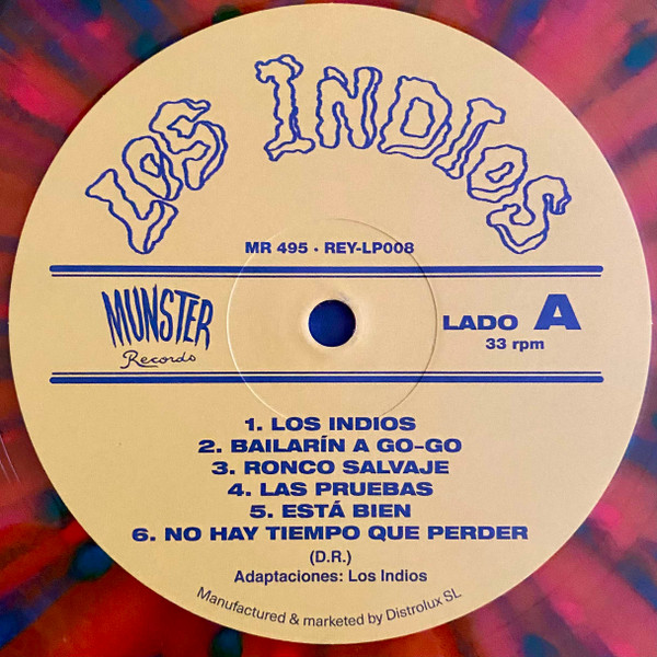 Los Indios - Beat & Garage Pioneers From Bolivia | Munster Records (MR 495) - 4