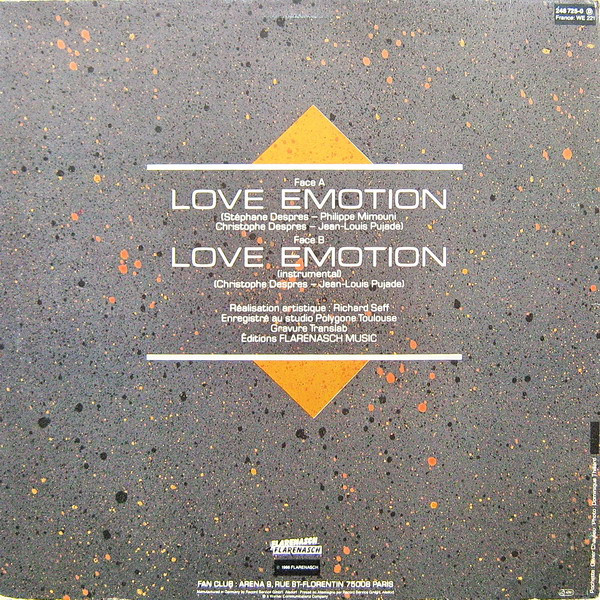 Images - Love Emotion | WEA (248 725-0) - 2 Images - Love Emotion | WEA (248 725-0) - 2