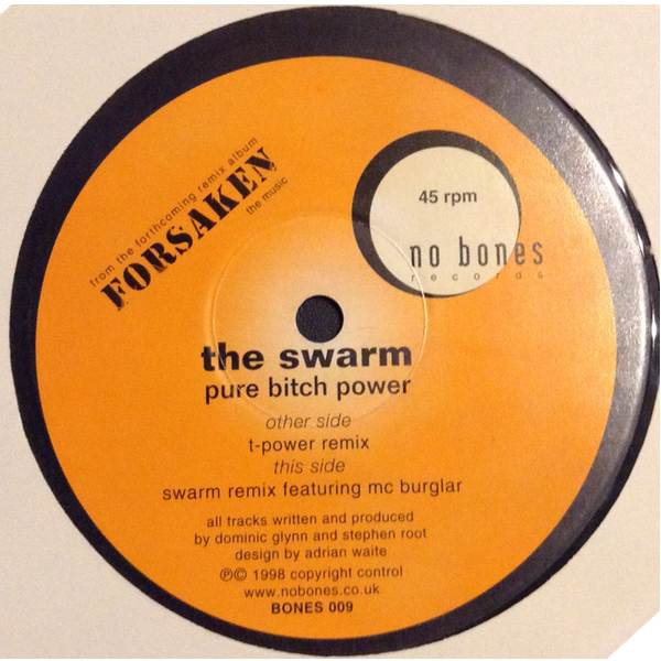 The Swarm - Pure Bitch Power | No Bones Records (BONES 009) - main