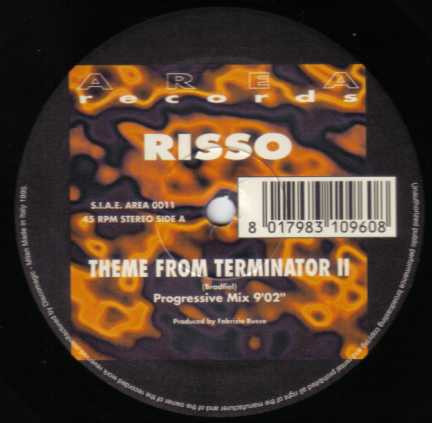 Fabrizio Risso - Theme From Terminator II | Area Records (AREA 0011) - main