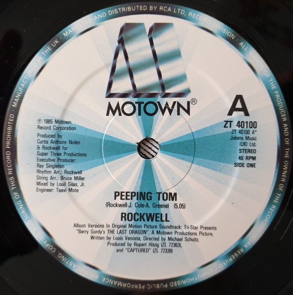 Rockwell - Peeping Tom | Motown (ZT 40100) - 3