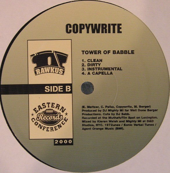 Copywrite - Holier Than Thou | Rawkus (RWK 218) - 4