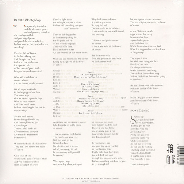 Lambchop - FLOTUS | City Slang (SLANG50100LP) Lambchop - FLOTUS | City Slang (SLANG50100LP)