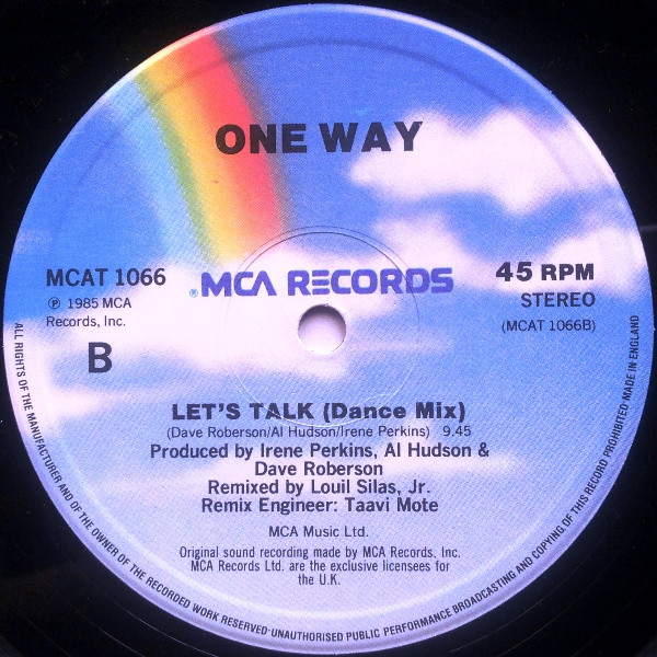 One Way - Mr. Groove | MCA Records (MCAT 1066) - 4
