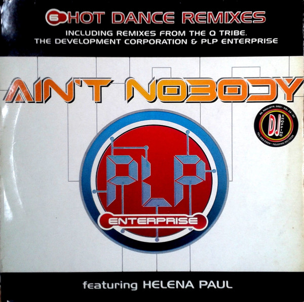 PLP Enterprise Featuring Helena Paul - Ain't Nobody | Dance Street (DST 1198-12)