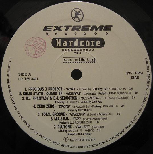 Various - Hardcore Compilation Vol. 1 | Extreme Records (LP TM 3301) - 3