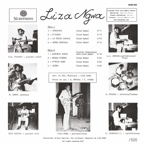 Liza Ngwa - Sunshine | Nubiphone (NUBI 002) - 2 Liza Ngwa - Sunshine | Nubiphone (NUBI 002) - 2