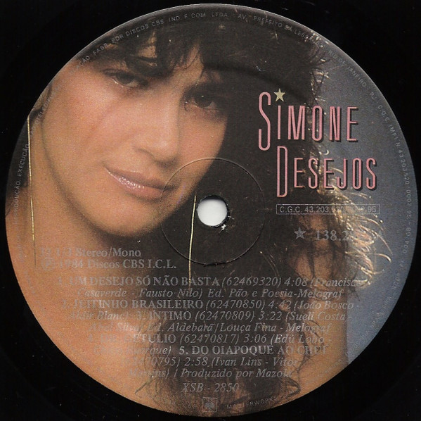 Simone - Desejos | CBS (138287) - 3