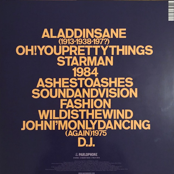 David Bowie - ChangesTwoBowie | Parlophone (0190295740542) - 2