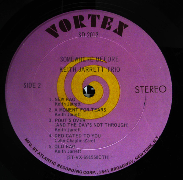 Keith Jarrett Trio - Somewhere Before | Vortex Records (2012) - 4