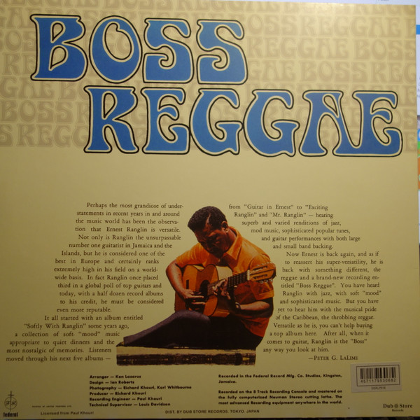 Ernest Ranglin - Boss Reggae - Sounds Ranglin | Dub Store Records (none) - 2
