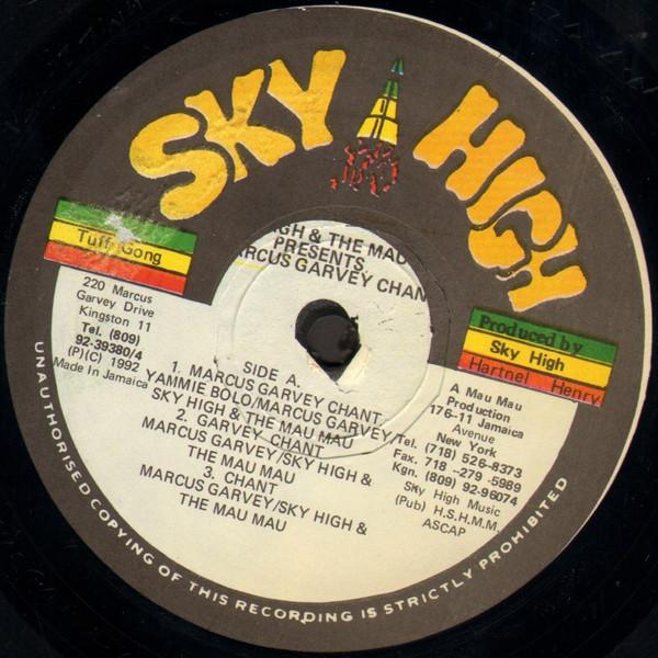 Various - Marcus Garvey Chant | Sky High (none) - 3