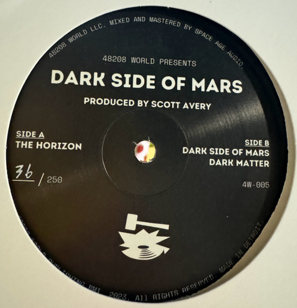 Scott Avery - Dark Side Of Mars | 48208 World Publishing (4W-005) - main Scott Avery - Dark Side Of Mars | 48208 World Publishing (4W-005) - main