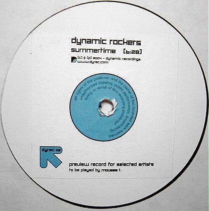 Dynamic Rockers / Manuel Tur - Summertime | Dynamic Recordings (DYREC 02) - 3 Dynamic Rockers / Manuel Tur - Summertime | Dynamic Recordings (DYREC 02) - 3