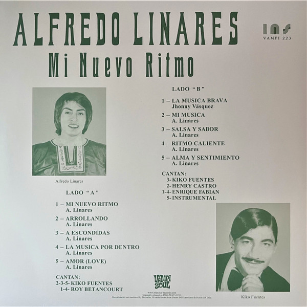Alfredo Linares - Mi Nuevo Ritmo | Vampi Soul (VAMPI 223) - 2