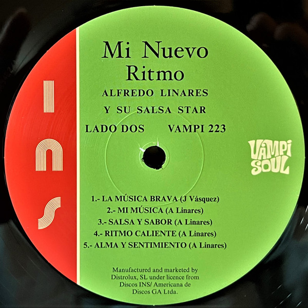 Alfredo Linares - Mi Nuevo Ritmo | Vampi Soul (VAMPI 223) - 4