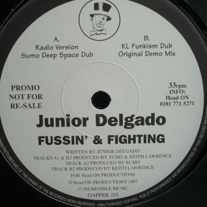 Junior Delgado - Fussin' & Fighting | Dapper (Dapper 101) - main