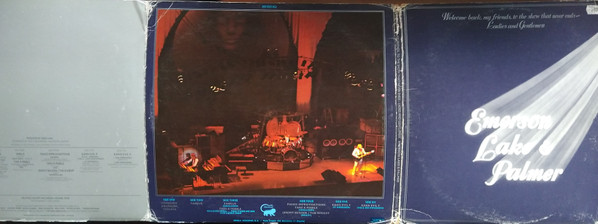 Emerson, Lake & Palmer - Welcome Back My Friends To The Show That Never Ends - Ladies And Gentlemen, Emerson, Lake & Palmer | Manticore (88.147 - XG) - 3