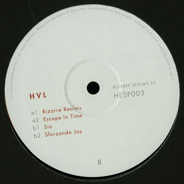HVL - Bizarre Realms EP | Hesperian Sound Division (HESP003)