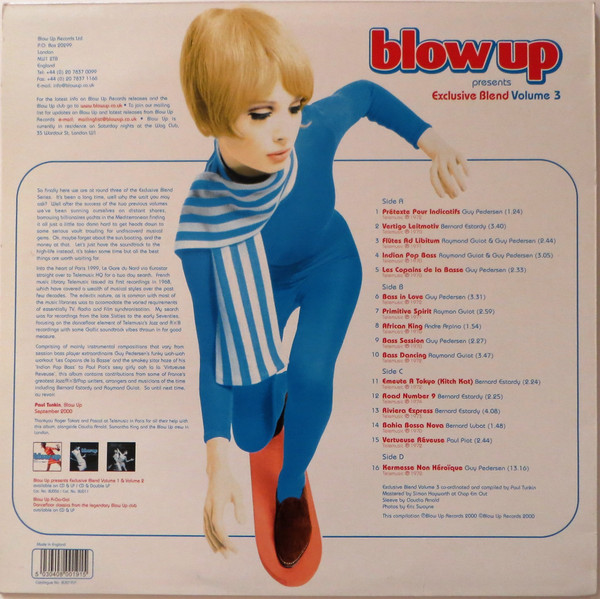 Various - Blow Up Presents Exclusive Blend Volume 3 | Blow Up Records (BU019LP) - 2
