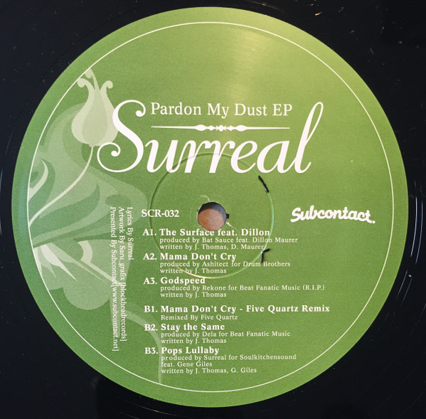 Surreal - Pardon My Dust EP | Subcontact (SCR-032) Surreal - Pardon My Dust EP | Subcontact (SCR-032)