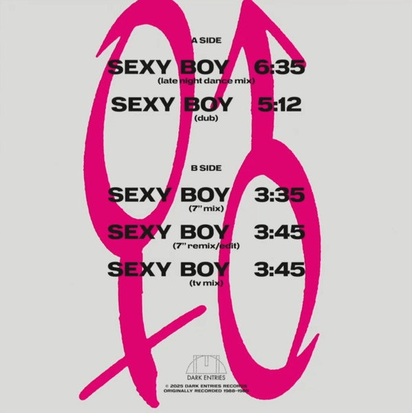 Kinga - Sexy Boy | Dark Entries (DE-316) - 2