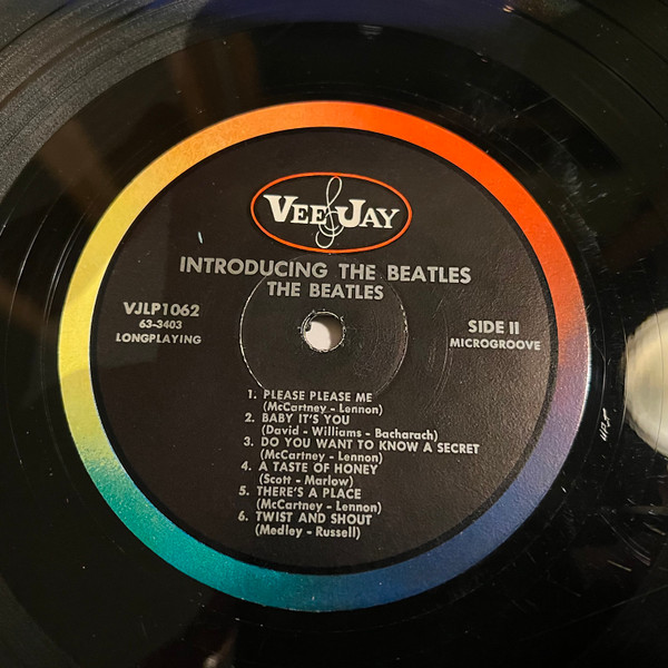 The Beatles - Introducing... The Beatles | Vee Jay Records (VJLP 1062) - 4