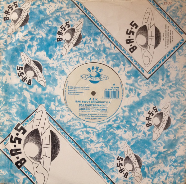 A.E.K. - Bad Bwoy Breakout E.P. | Bass Sphere (12 SPH 018)