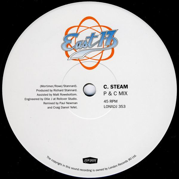 East 17 - Steam | London Records (LONXDJ353) - 5 East 17 - Steam | London Records (LONXDJ353) - 5