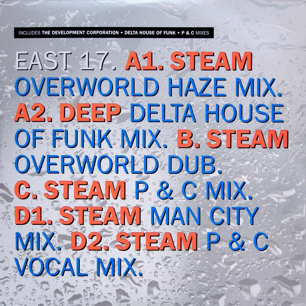East 17 - Steam | London Records (LONXDJ353) - main East 17 - Steam | London Records (LONXDJ353) - main