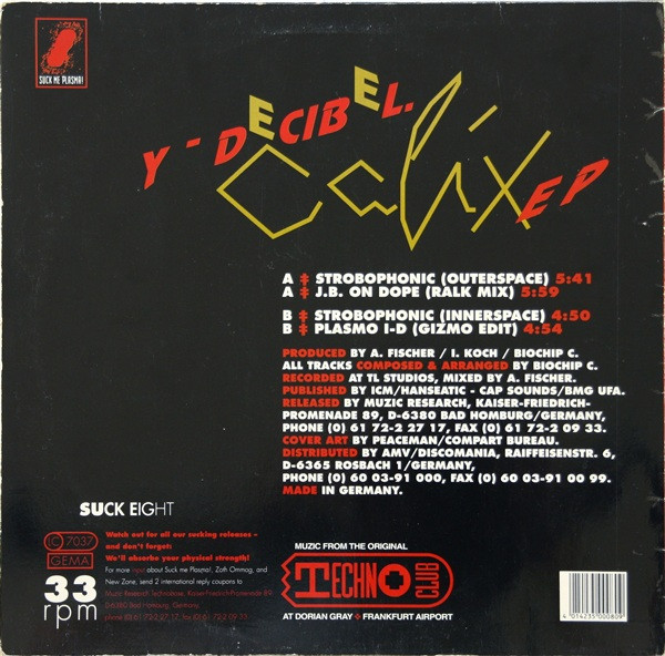 Y-Decibel - Calix EP | Suck Me Plasma (SUCK EIGHT) - 2