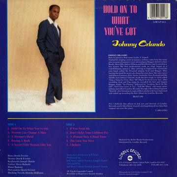 Johnny Orlando - Hold On To What You've Got | Londisc Records (LDRLP013) - 3