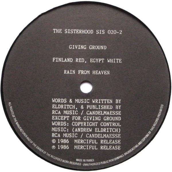 The Sisterhood - Gift | Merciful Release (SIS 020) - 4