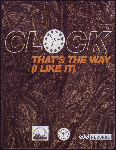 Clock - That's The Way (I Like It) | Edel Records (0038010 ERE)