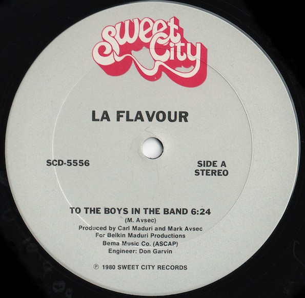 La Flavour - To The Boys In The Band | Sweet City (SCD-5556)