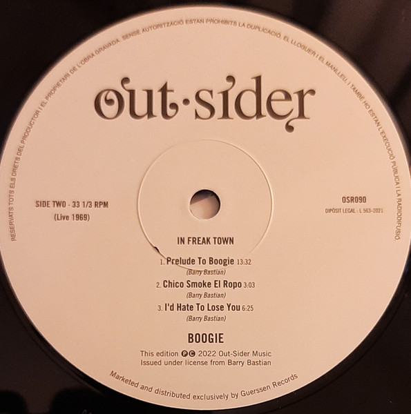 Boogie - In Freak Town | Out-Sider (OSR090) - 4 Boogie - In Freak Town | Out-Sider (OSR090) - 4