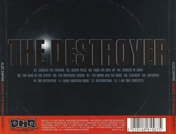 Alec Empire - Squeeze The Trigger | Digital Hardcore Recordings (DHR) (DHR CD11) - 2