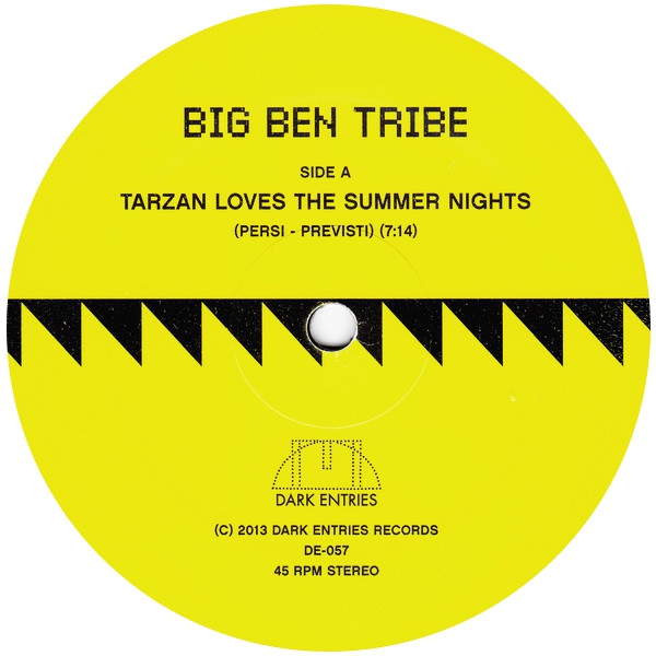 Big Ben Tribe - Tarzan Loves The Summer Nights | Dark Entries (DE-057) - 3