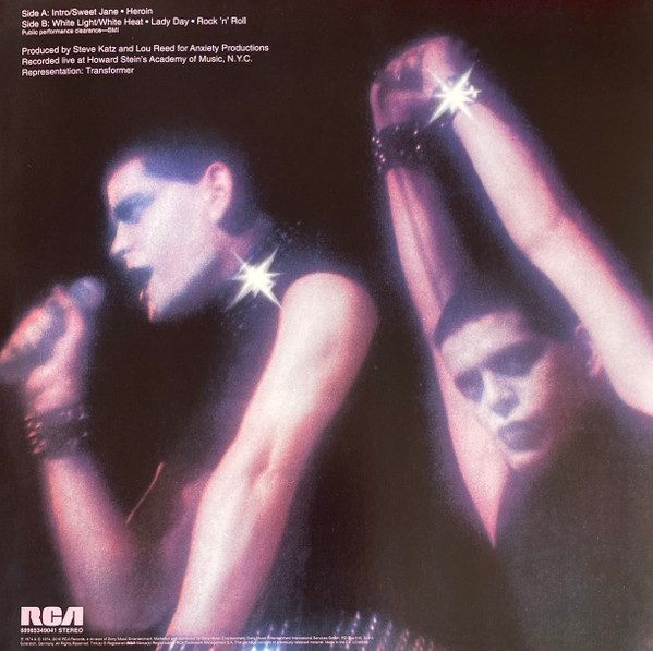 Lou Reed - Rock N Roll Animal | RCA Victor (88985349041) - 4