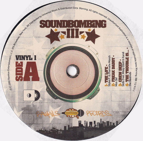 Various - Soundbombing III | Rawkus (088 112 917-1) - 3