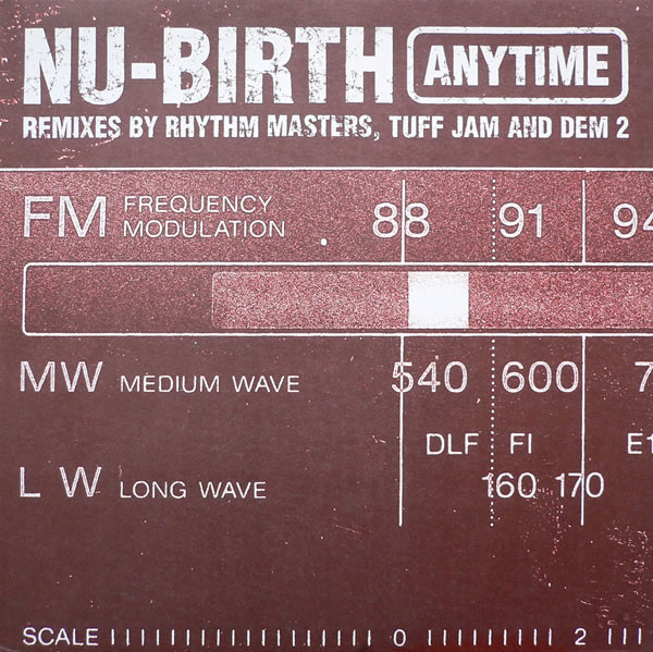 Nu-Birth - Anytime | Locked On (LOX 97 T)