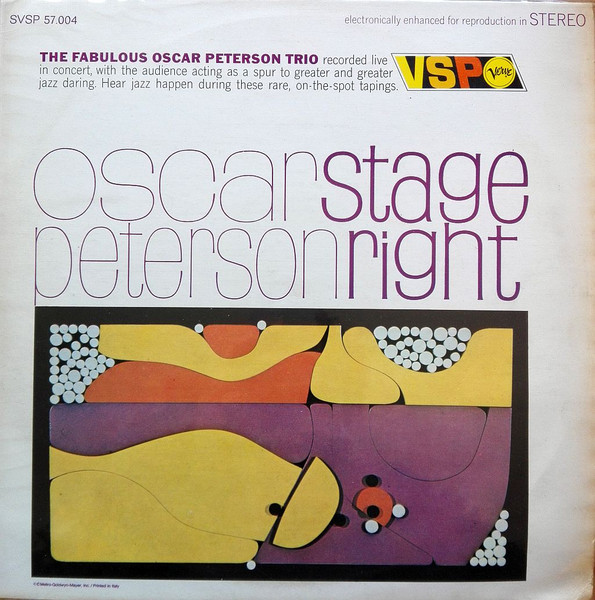 The Oscar Peterson Trio - Stage Right | VSP (SVSP 57.004) - main The Oscar Peterson Trio - Stage Right | VSP (SVSP 57.004) - main