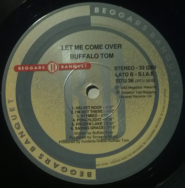 Buffalo Tom - Let Me Come Over | Beggars Banquet (SITU 36) - 3 Buffalo Tom - Let Me Come Over | Beggars Banquet (SITU 36) - 3