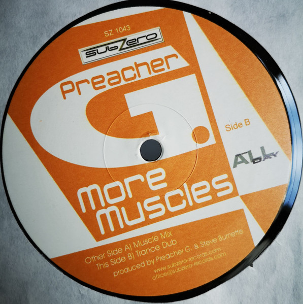 Preacher - More Muscles | Sub-Zero Records (SZ 1043)