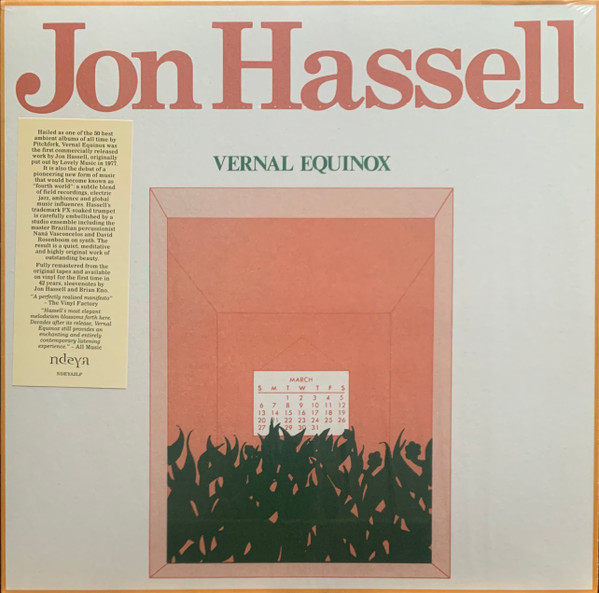Jon Hassell - Vernal Equinox | Ndeya (NDEYA2LP)