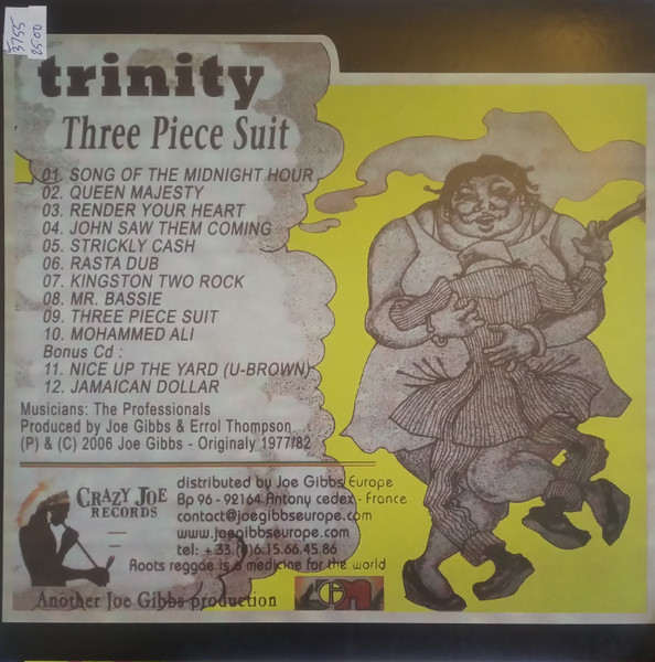 Trinity - Three Piece Suit | Crazy Joe Records (none) - 2 Trinity - Three Piece Suit | Crazy Joe Records (none) - 2