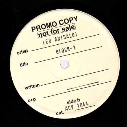 Leo Anibaldi - Block-1 | ACV (ACV 1044) - 2