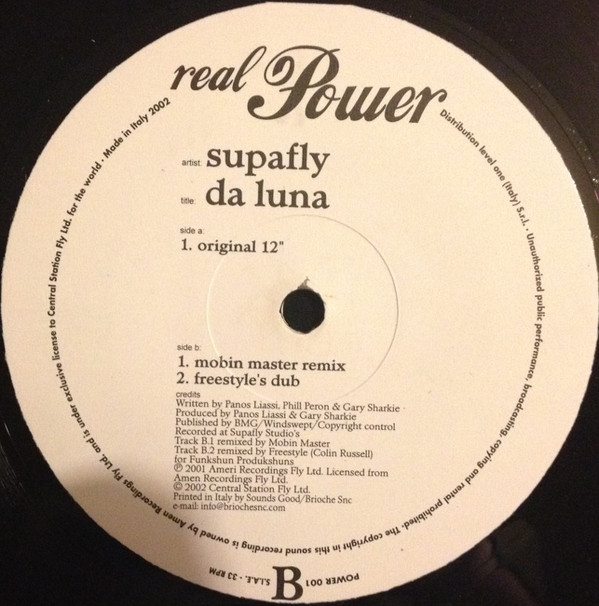 Supafly - Da Luna | Real Power (POWER 001) - 3